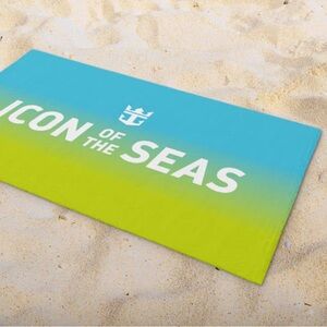Beautiful and extra large Royal Caribbean Beach Towel